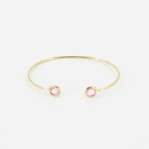 Paloma Stella Bangle Double Stone Riviera