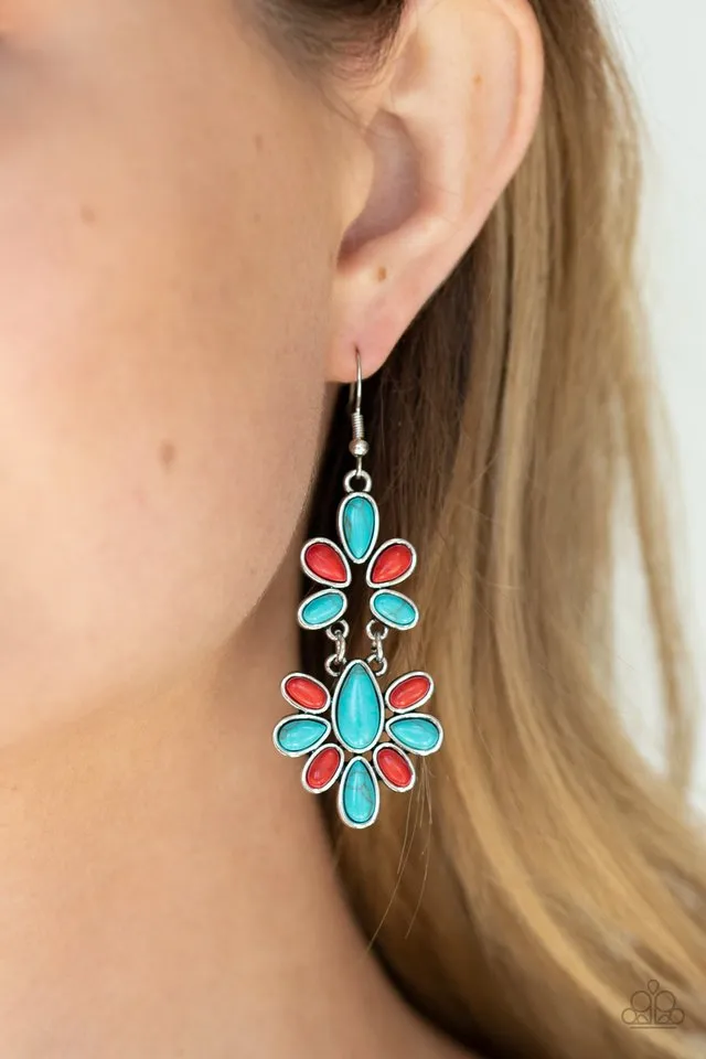 Paparazzi Earring ~ Cactus Cruise - Multi