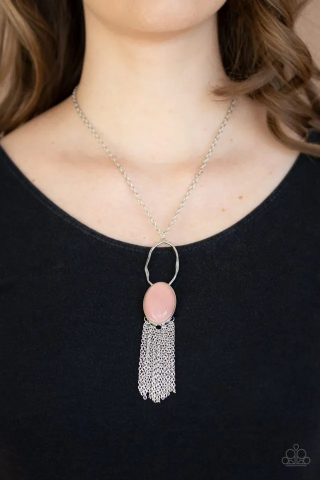 Paparazzi Necklace ~ Dewy Desert - Pink