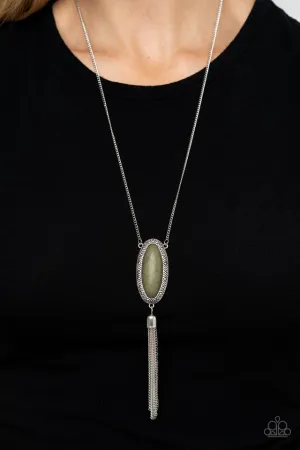 Paparazzi Necklace ~ Ethereal Eden - Green