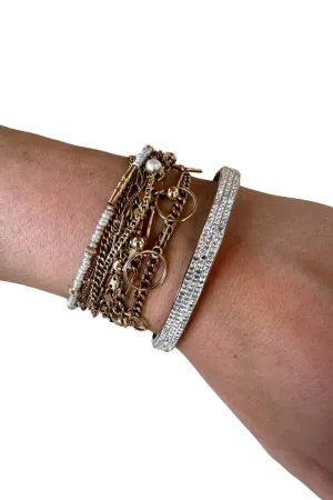 Pavé Top Bangle