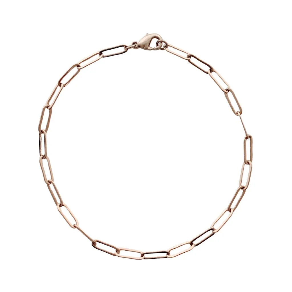 Piper Paperclip Chain Bracelet