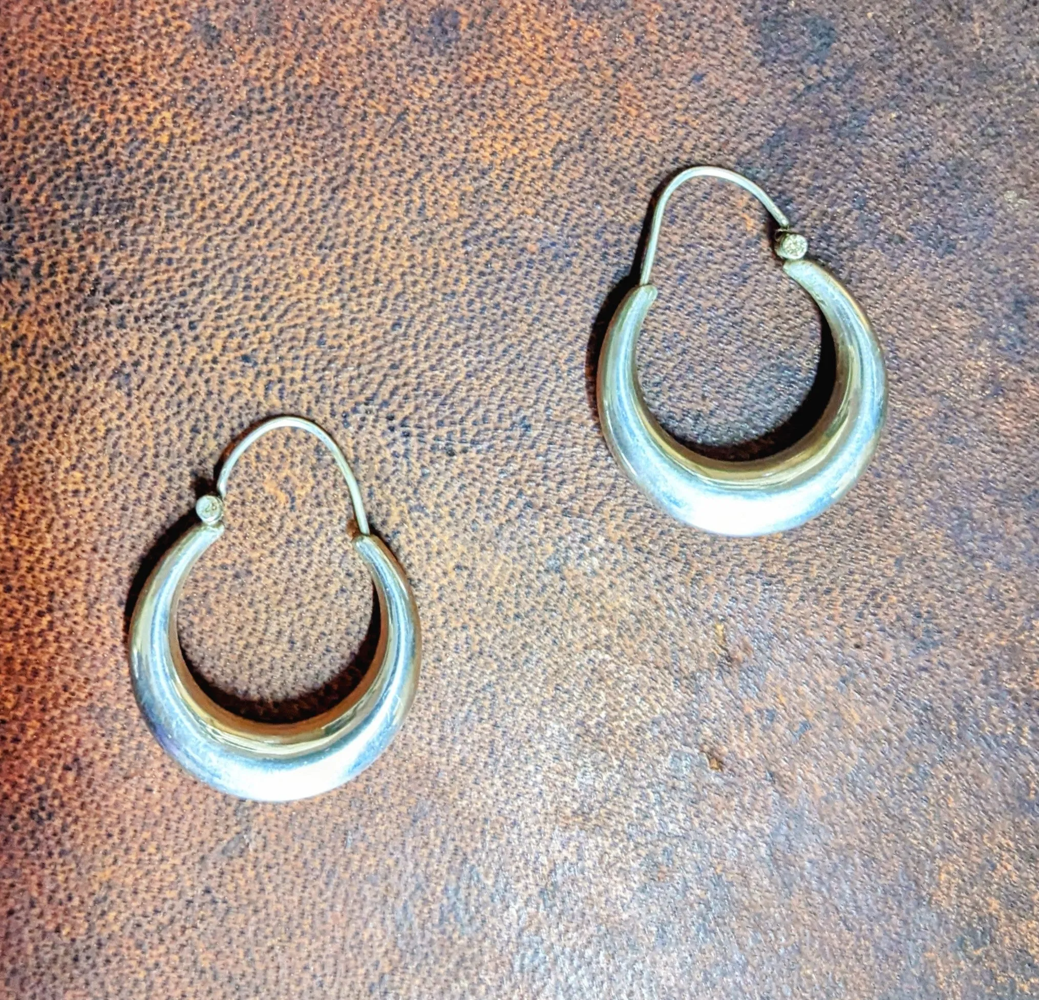 Silver Hoop Earrings