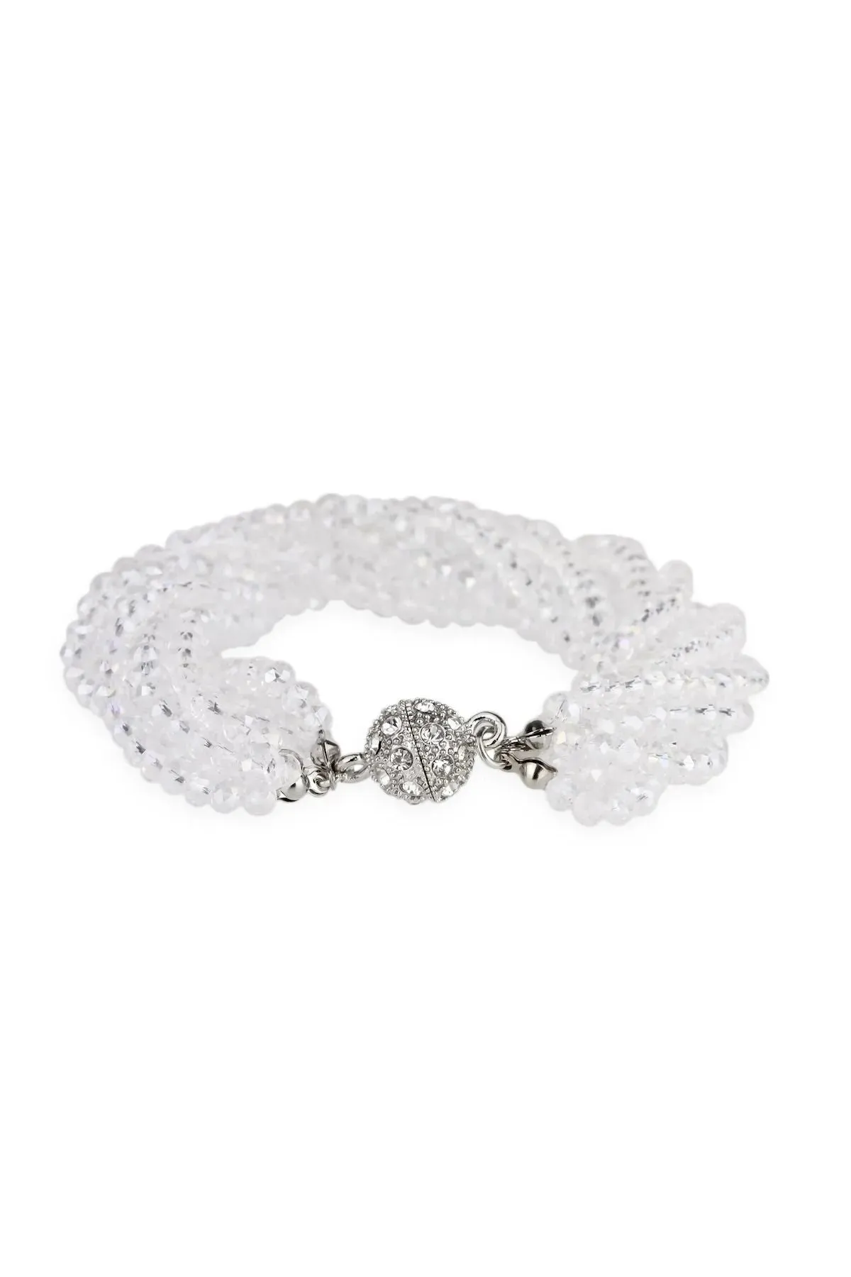 Simply Crystal Multi Strand Bracelet