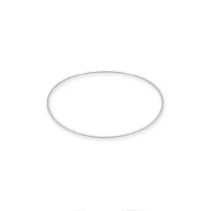 Smooth Wire Bangle Bracelet