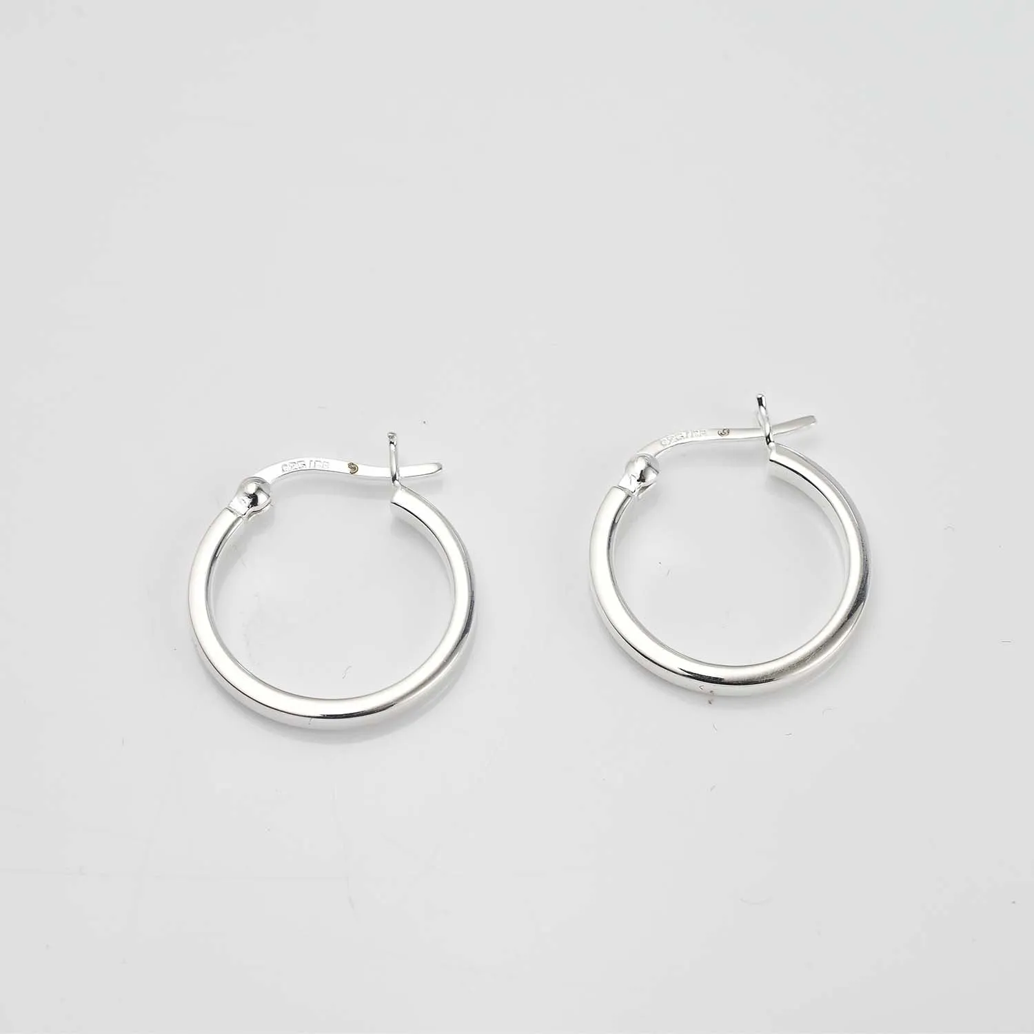 Square Hoop Creole Earrings