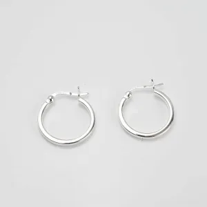 Square Hoop Creole Earrings