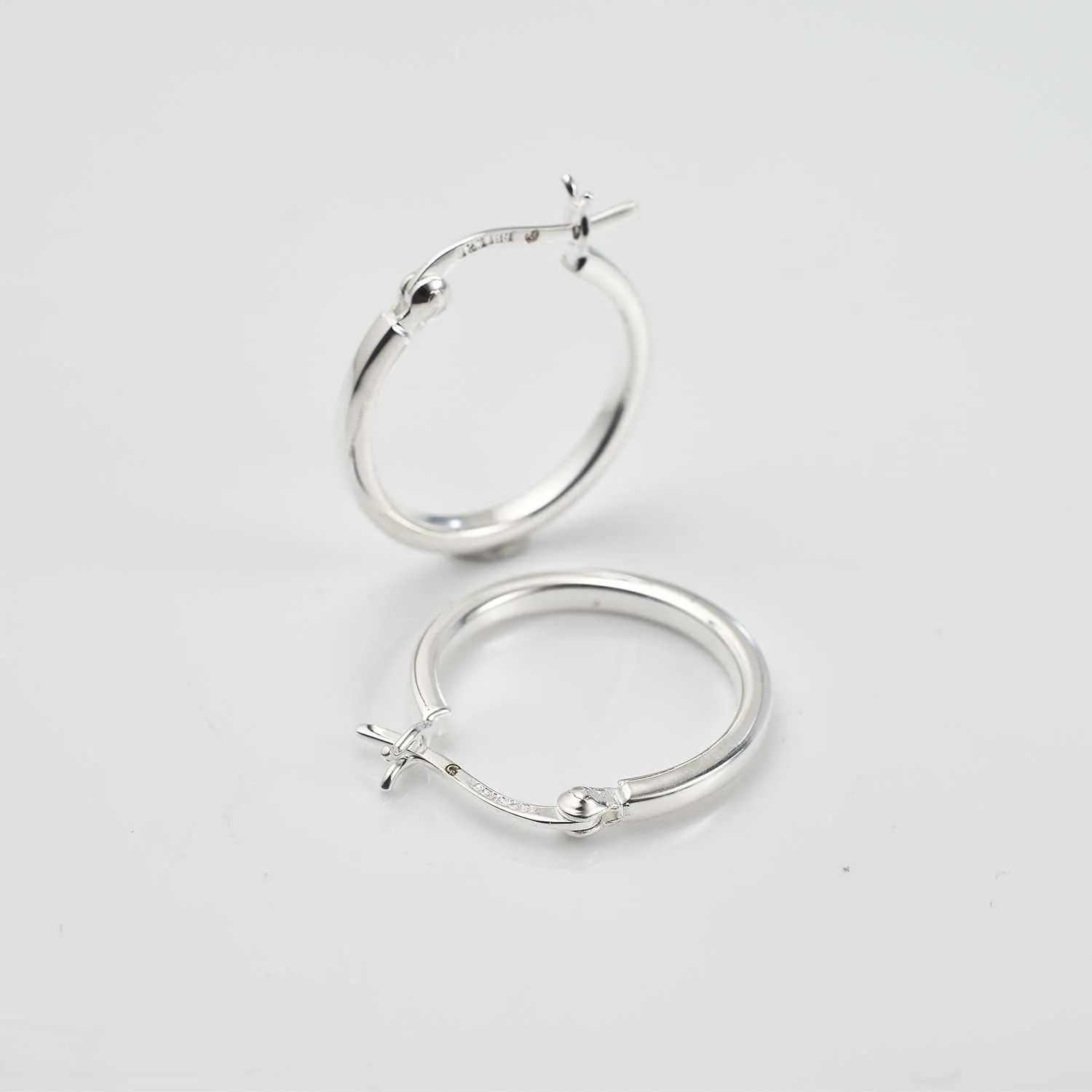 Square Hoop Creole Earrings