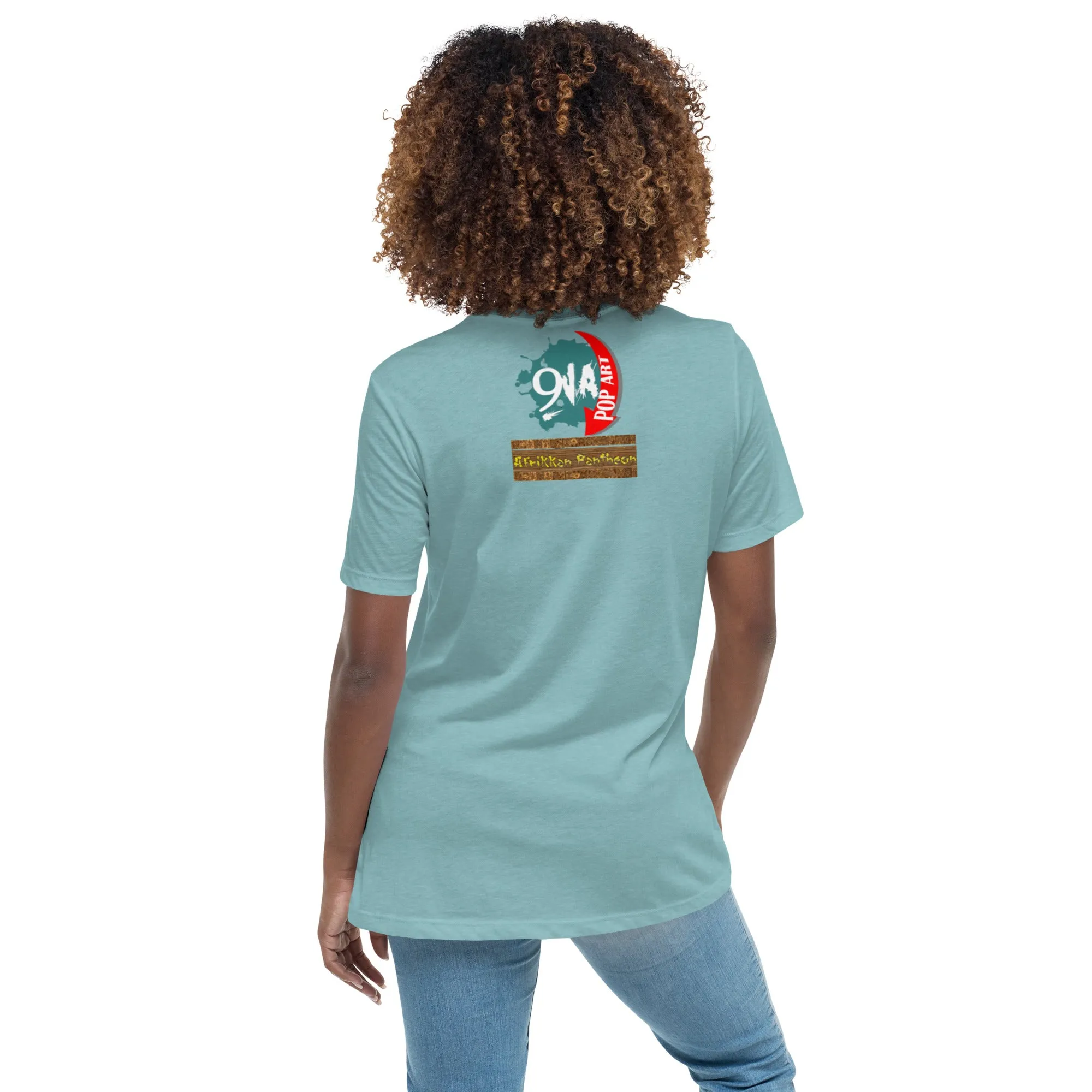 Women's Afrikkan Pantheon (African Gods) Kangalogba graphic t-shirt